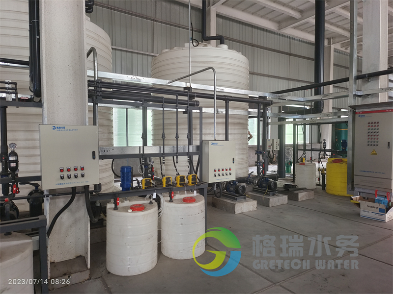 河南化工企业200t/h高纯水项目